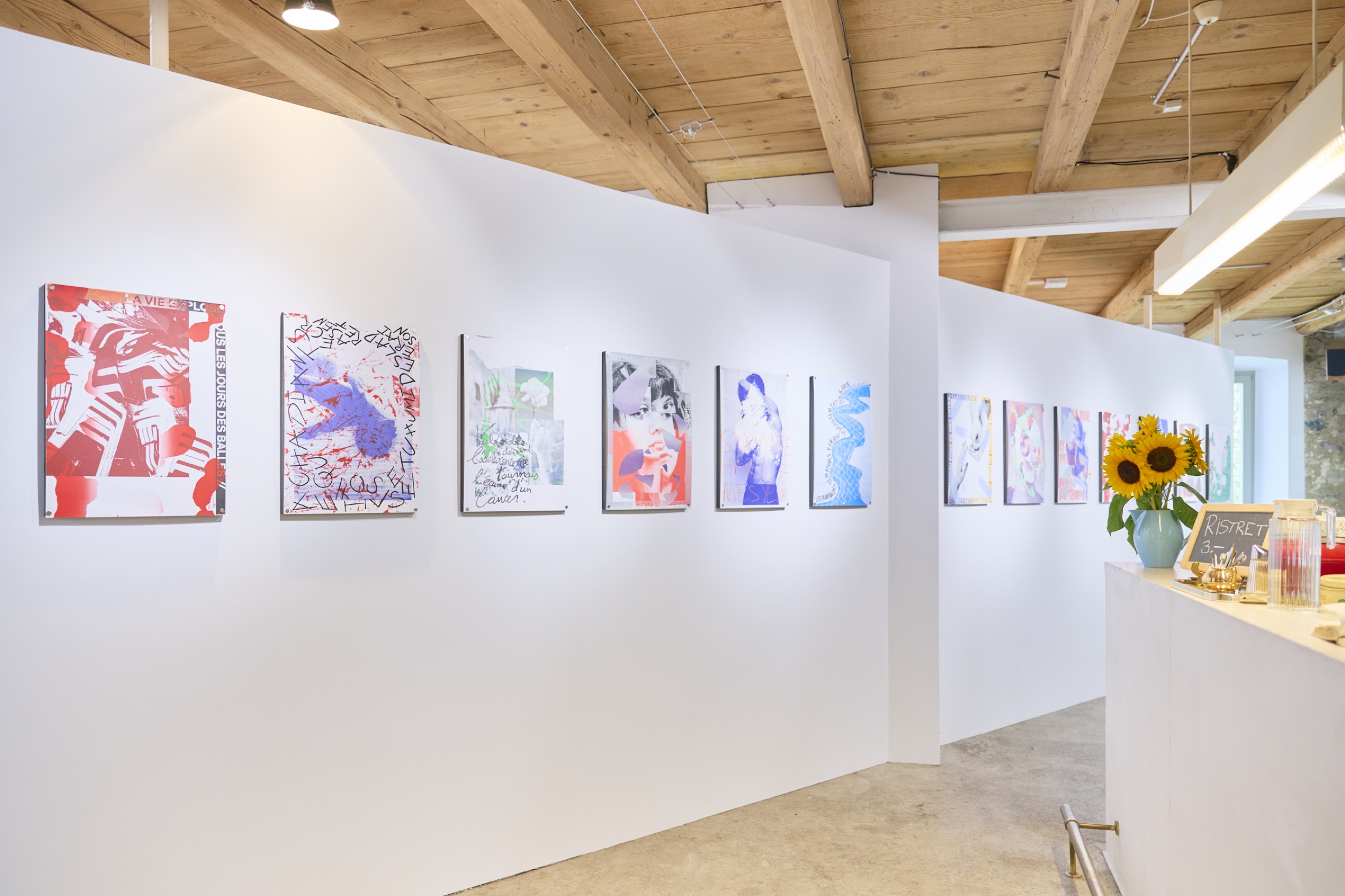 Exhibition view of the Concrete Love collective exhibition, Image by Silas Jaggi