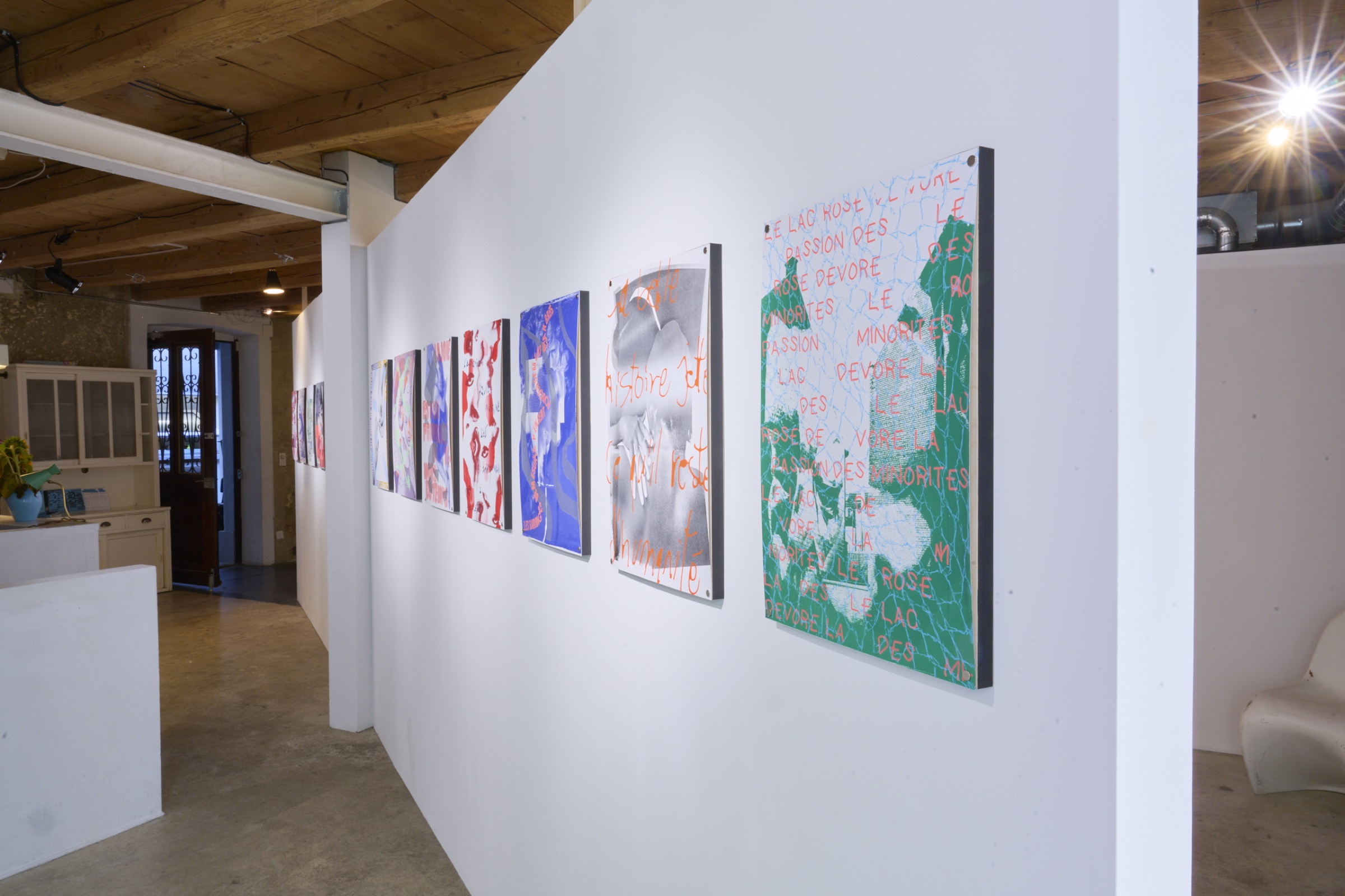 Exhibition view of the Concrete Love collective exhibition, Image by Silas Jaggi